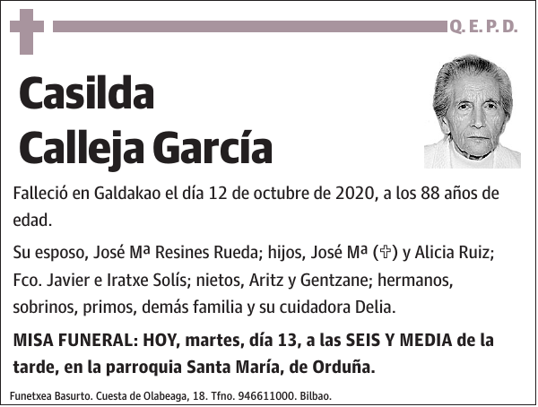 Casilda Calleja García