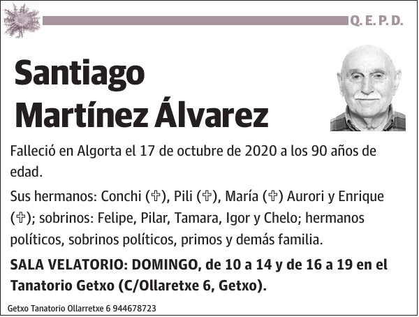 Santiago Martínez Álvarez