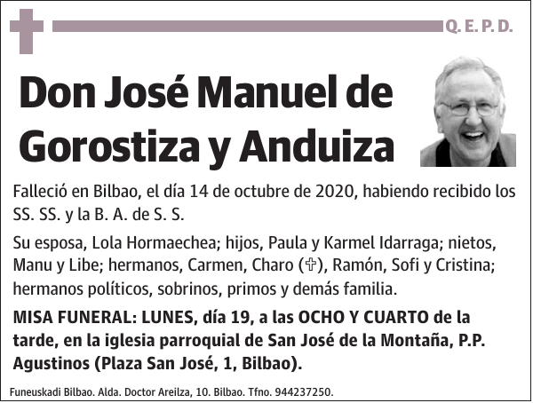 José Manuel de Gorostiza y Anduiza