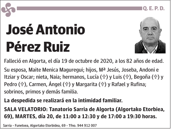 José Antonio Pérez Ruiz