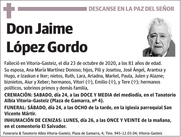 Jaime López Gordo