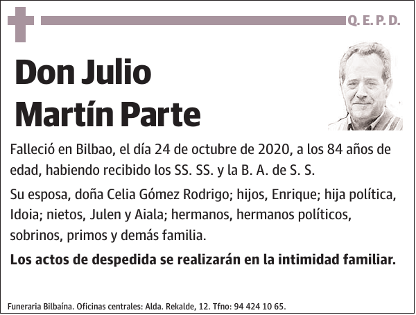 Julio Martín Parte