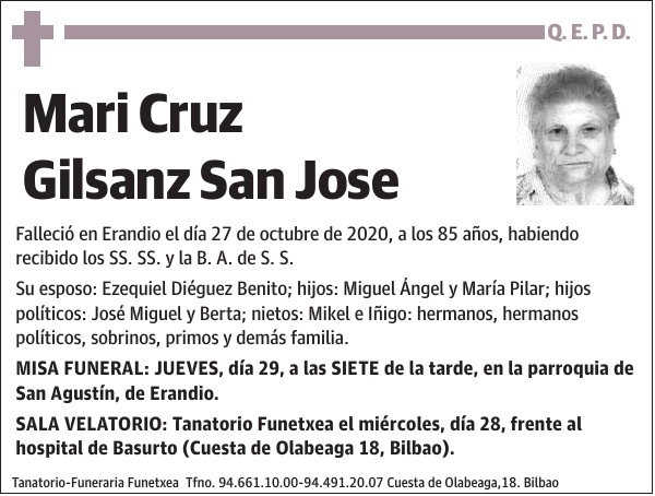 Mari Cruz Gilsanz San Jose