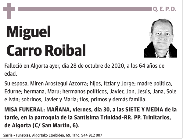 Miguel Carro Roibal