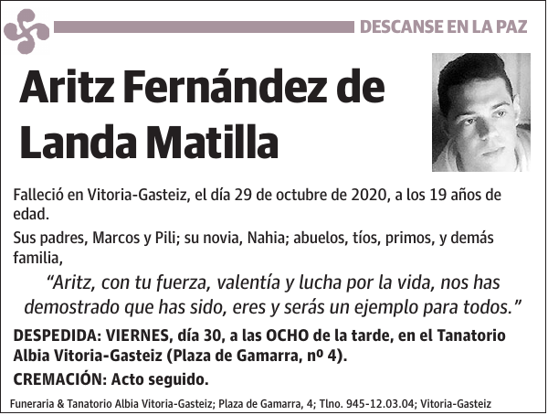 Aritz Fernández de Landa Matilla