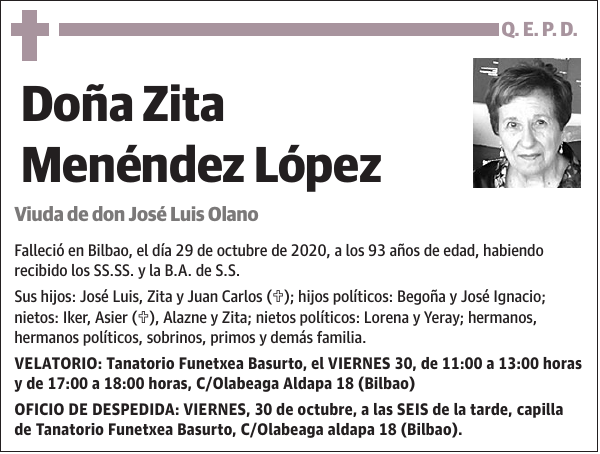 Zita Menéndez López