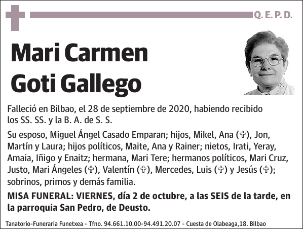 Mari Carmen Goti Gallego