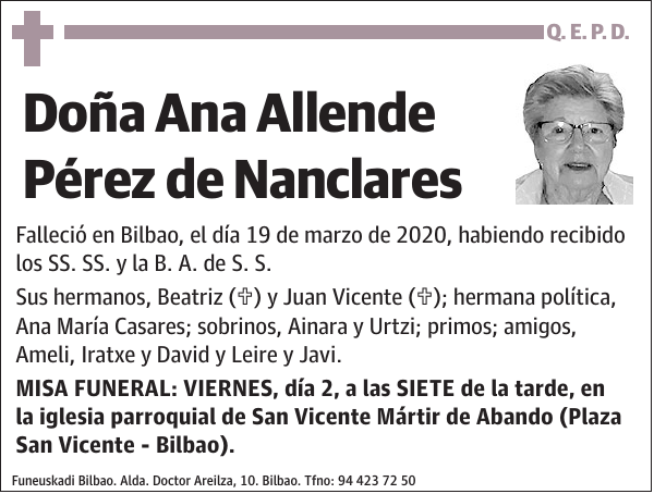 Ana Allende Pérez de Nanclares