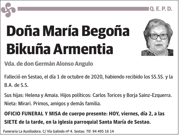 María Begoña Bikuña Armentia