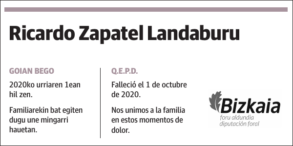 Ricardo Zapatel Landaburu