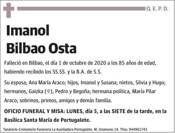 Imanol Bilbao Osta