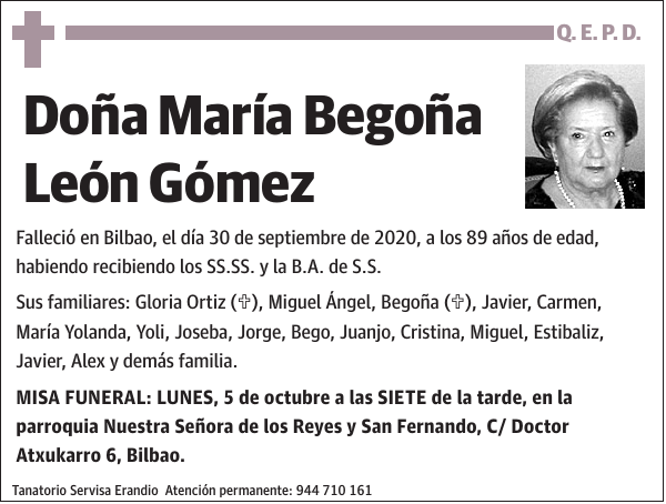 María Begoña León Gómez