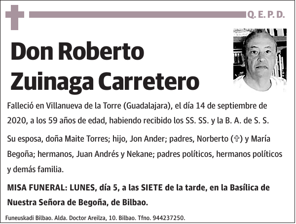 Roberto Zuinaga Carretero