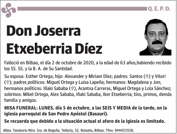 Joserra Etxeberria Díez