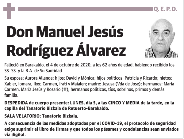 Manuel Jesús Rodríguez Álvarez