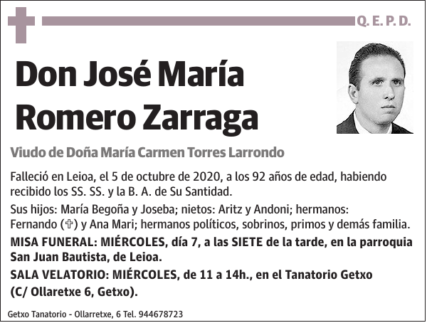 José María Romero Zarraga