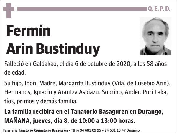 Fermín Arin Bustinduy