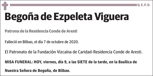 Begoña de Ezpeleta Viguera