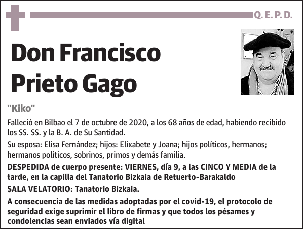 Francisco Prieto Gago