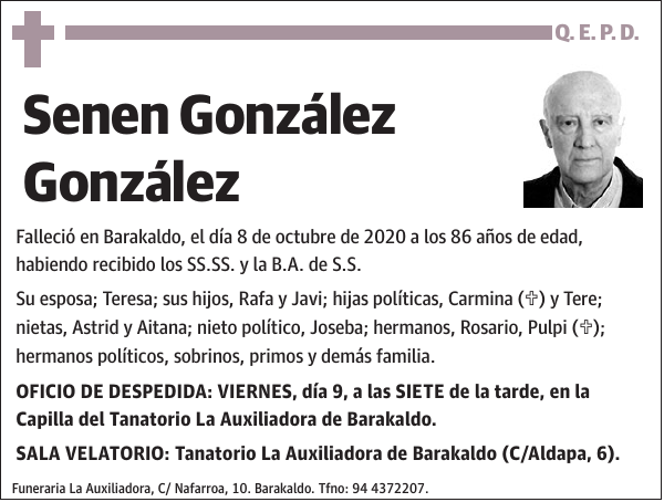 Senen González González