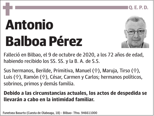 Antonio Balboa Pérez