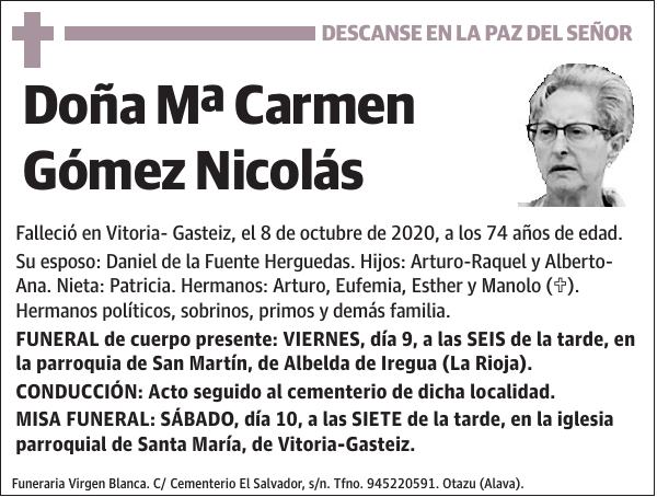 Mª Carmen Gómez Nicolás