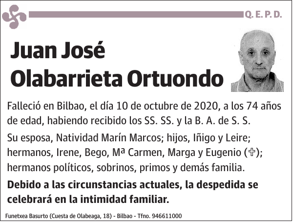 Juan José Olabarrieta Ortuondo