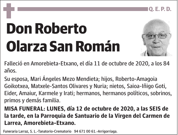 Roberto Olarza San Román