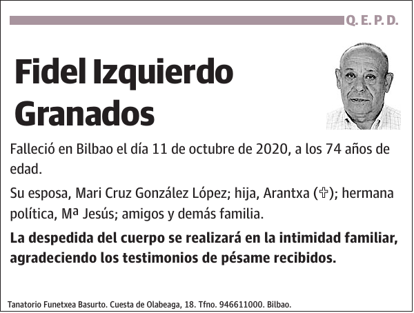 Fidel Izquierdo Granados