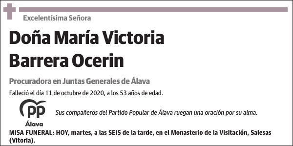 María Victoria Barrera Ocerin