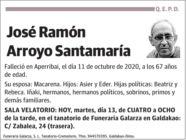 José Ramón Arroyo Santamaría