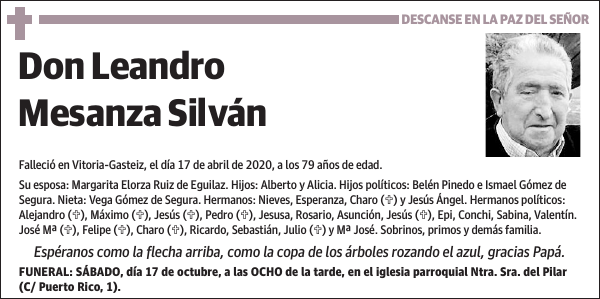 Leandro Mesanza Silván