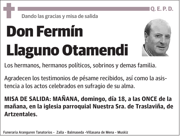 Fermín Llaguno Otamendi