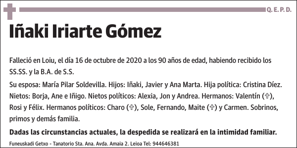 Iñaki Iriarte Gómez