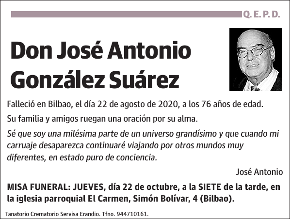 José Antonio González Suárez