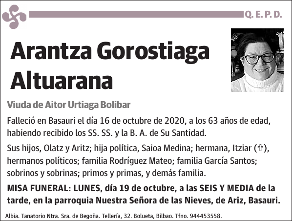 Arantza Gorostiaga Altuarana