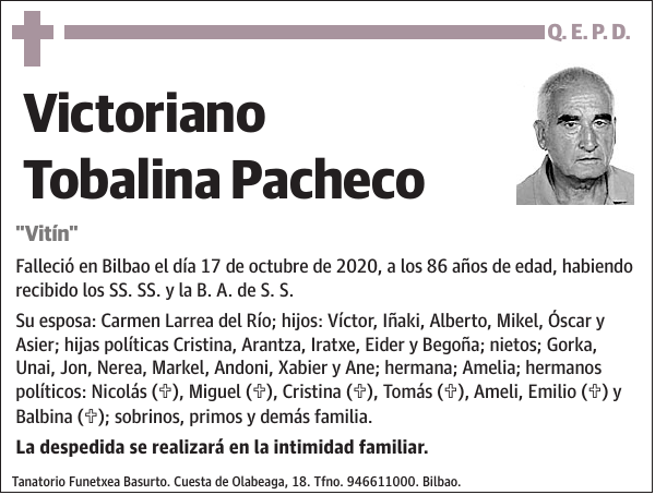 Victoriano Tobalina Pacheco