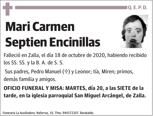 Mari Carmen Septien Encinillas