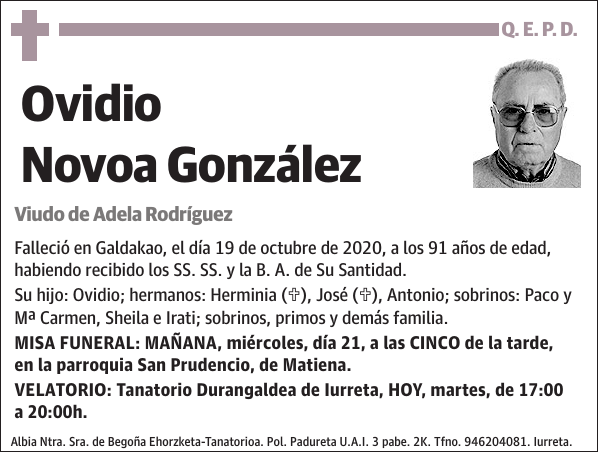 Ovidio Novoa González