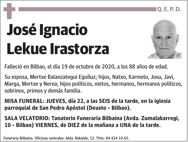 José Ignacio Lekue Irastorza