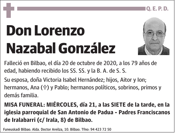 Lorenzo Nazabal González