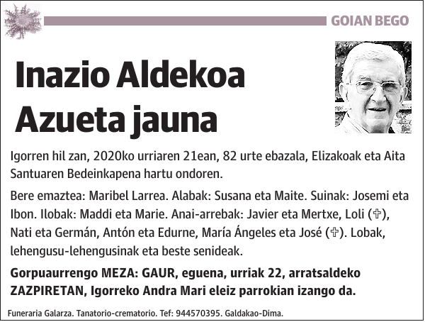 Inazio Aldekoa Azueta