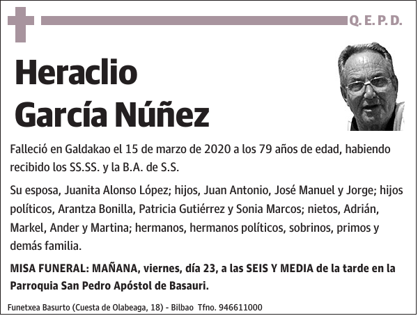 Heraclio García Núñez