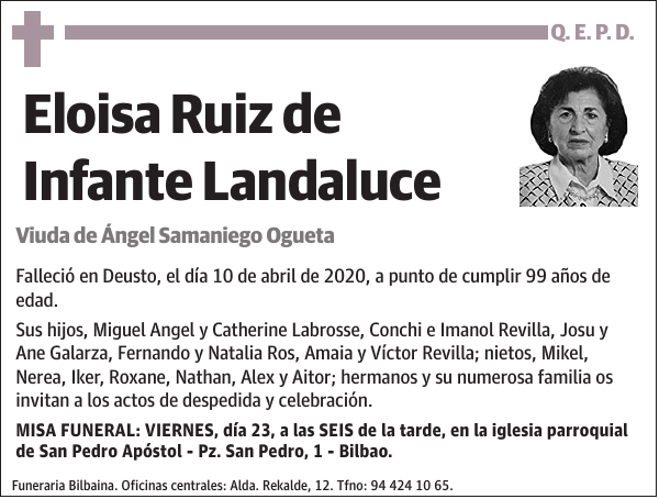 Eloisa Ruiz de Infante Landaluce