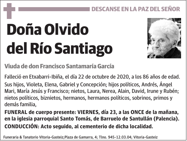 Olvido del Río Santiago