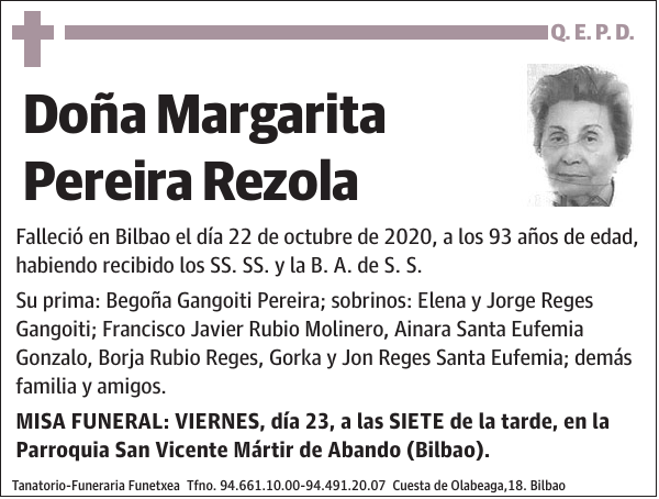 Margarita Pereira Rezola