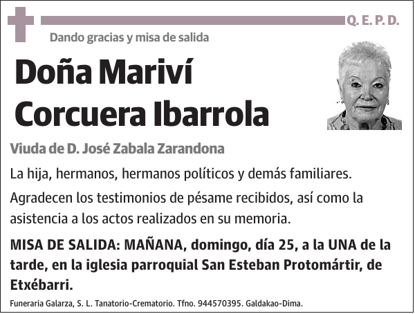 Mariví Corcuera Ibarrola