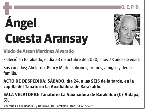 Ángel Cuesta Aransay