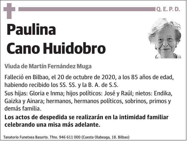 Paulina Cano Huidobro