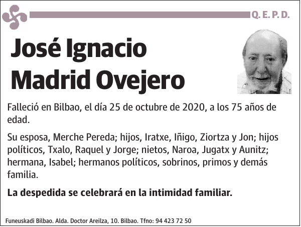 José Ignacio Madrid Ovejero